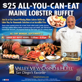 All You Can Eat Lobster Casino Near Me - pooltree